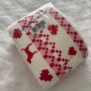 Victoria's Secret Pink and Cream Throw